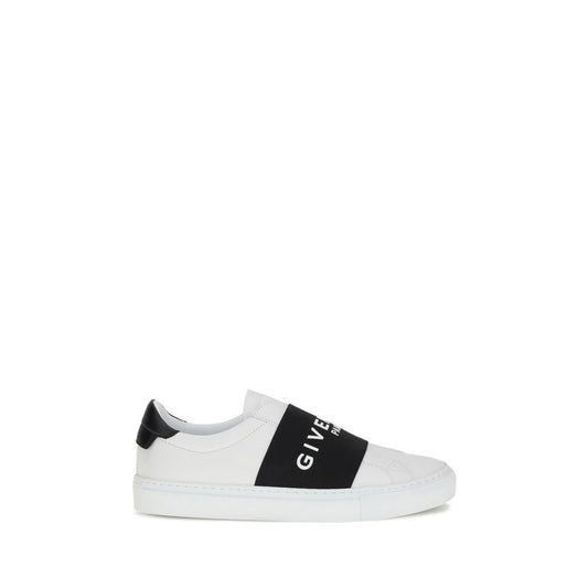 Givenchy White Calf Leather Bos Taurus Low Top Sneakers