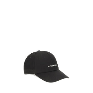 Givenchy Black Cotton Cap (Baseball Hat)