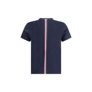 Thom Browne Blue Cotton T-Shirt