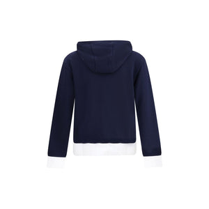 Thom Browne Blue Cotton Sweatshirt