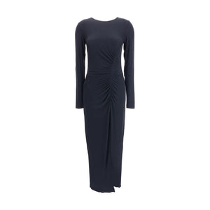 Marant Etoile Black Modal Casual Dress