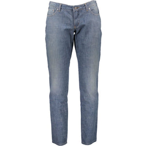 Costume National Blue Cotton Women Jean