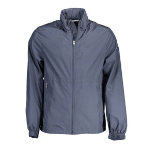 Gant Blue Recycled Polyester Men Jacket