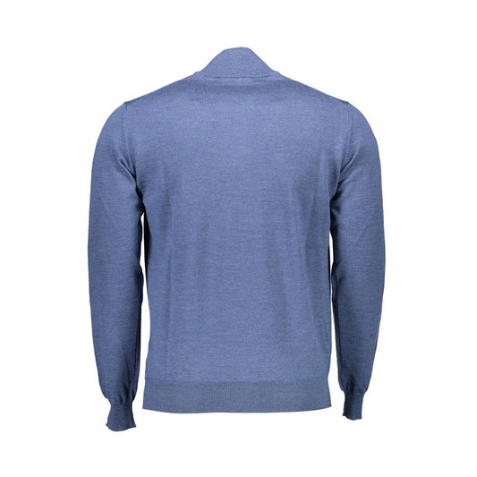 Harmont & Blaine Blue Wool Sweater