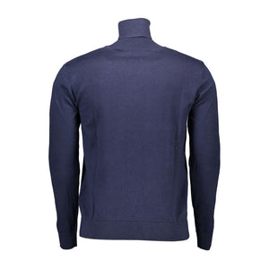 U.S. POLO ASSN. Blue Cotton Men's Sweater