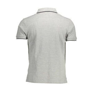 North Sails Gray Cotton Polo Shirt