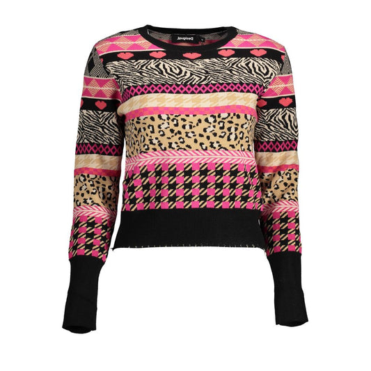 Desigual Nero Viscosa Womens Knitwear