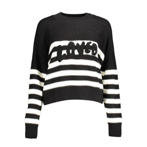 Desigual Black Cotton Sweater