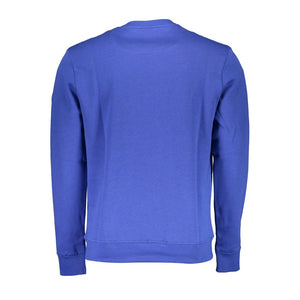 North Sails Blue Cotton Men Sweater