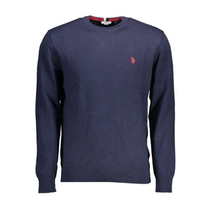 U.S. POLO ASSN. Blu Cotton Men Sweater