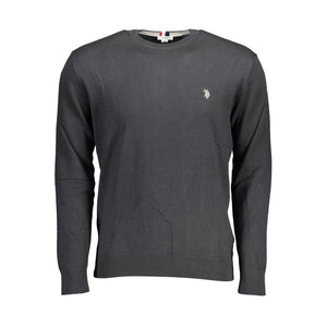 U.S. POLO ASSN. Black Cotton Sweater