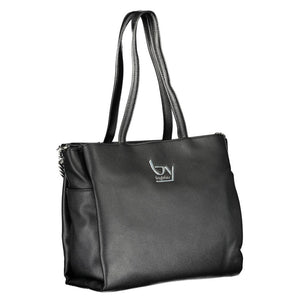 BYBLOS Black Polyurethane Women's Handbag