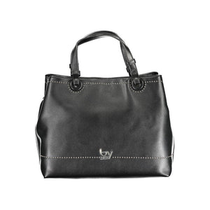 BYBLOS Black Polyurethane Women Handbag