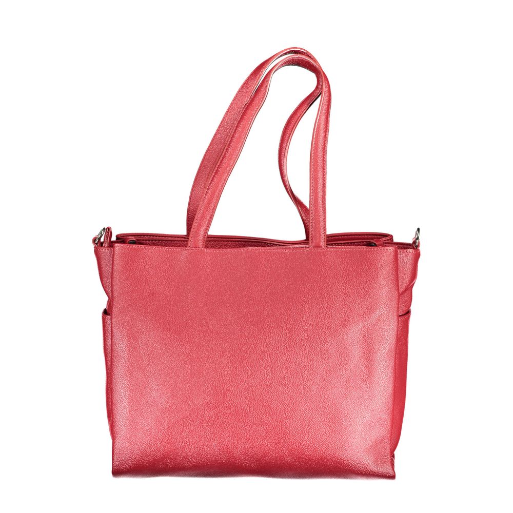 BYBLOS Rosso Polyurethane Women Handbag