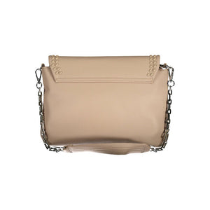 BYBLOS Beige Polyurethane Women Handbag