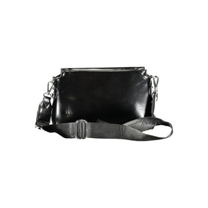 BYBLOS Black Polyurethane Women Handbag