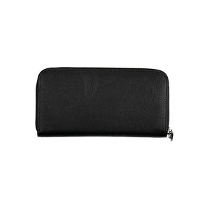 BYBLOS Black Polyurethane Women Wallet