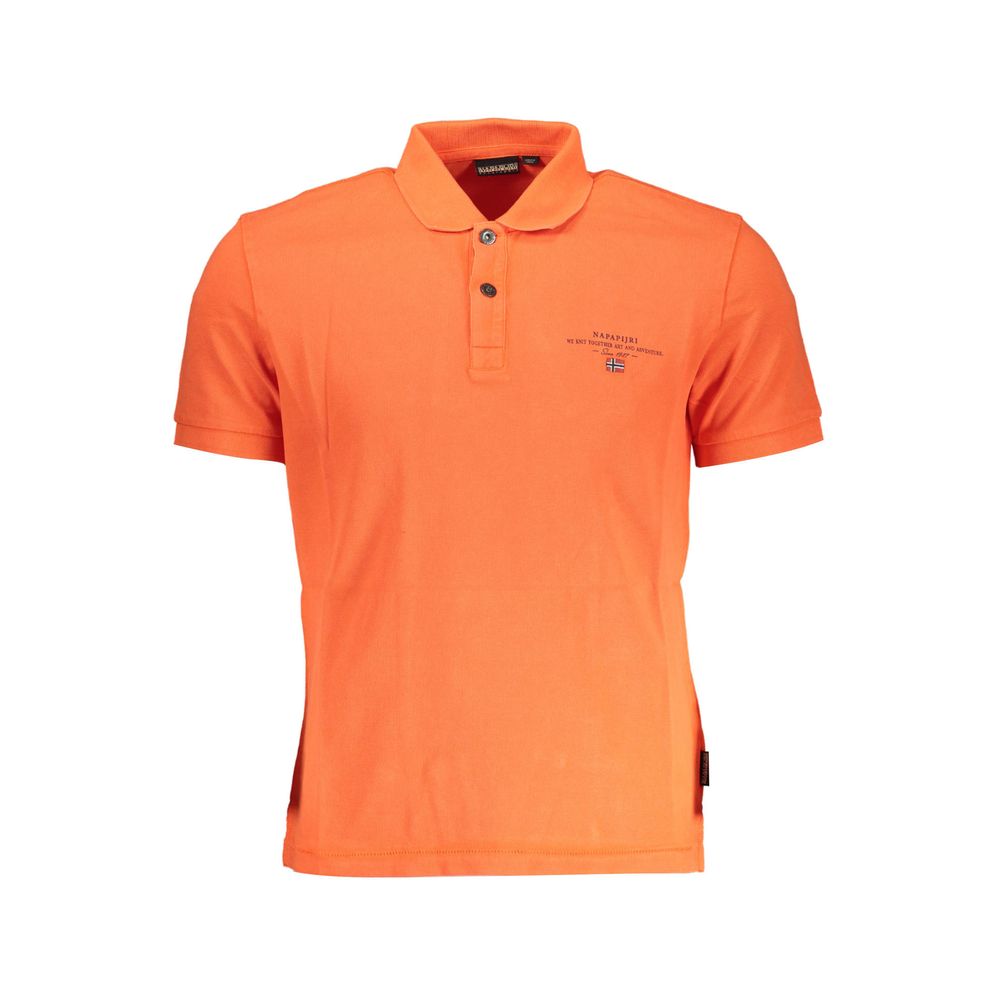 Napapijri Rosso Cotton Mens Polo