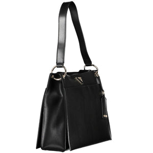 Guess Jeans Black Polyurethane Women Handbag