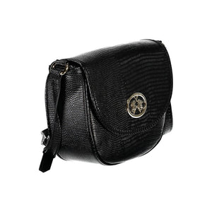 La Martina Black Polyurethane Women's Shoulder Bag