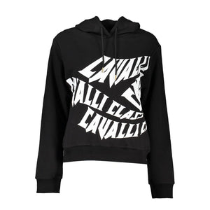Cavalli Class Black Cotton Women Sweatshirt
