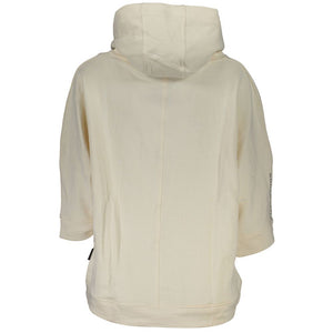 North Sails White Cotton Women's Hooded Sweater