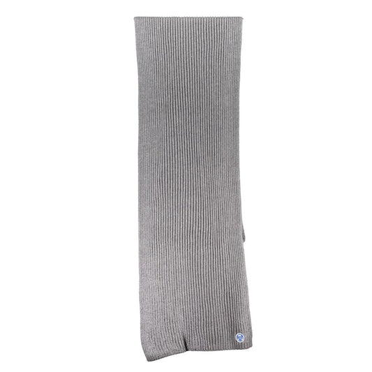 North Sails Grigio Cotton Men Scarf