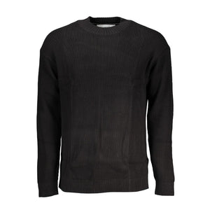 Calvin Klein Black Cotton Men Sweater
