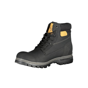 Carrera Black Polyester Men Boot