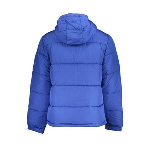 Fila Blue Polyester Men Jacket