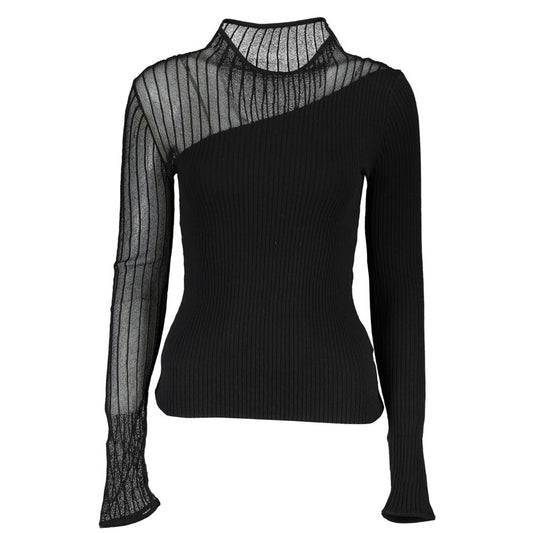 Patrizia Pepe Black Viscose Women Sweater