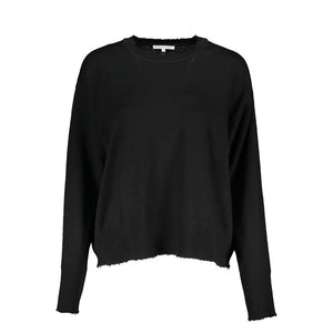Patrizia Pepe Black Tessuto Women Sweater