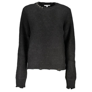 Patrizia Pepe Nero Acrylic Women Sweater