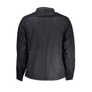 Napapijri Black Polyester Men Jacket