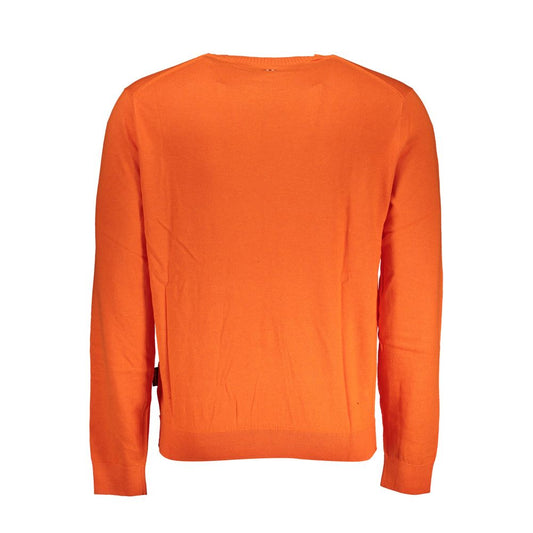 Napapijri Red Cotton Men's Sweater