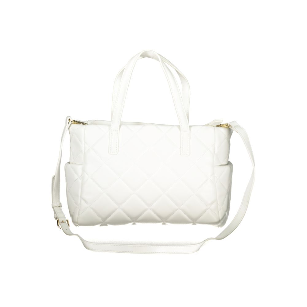 Mario Valentino White Polyurethane Women Handbag