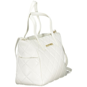 Mario Valentino White Polyurethane Women Handbag