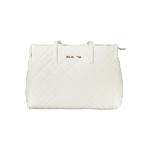 Mario Valentino Bianco Polyurethane Women Handbag