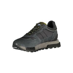 Blauer Black Polyurethane Men Sneaker