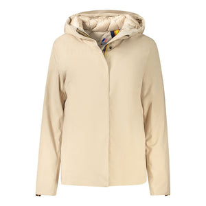 K-WAY Beige Polyester Woman Jacket