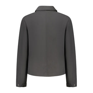 K-WAY Black Polyester Jackets & Coat