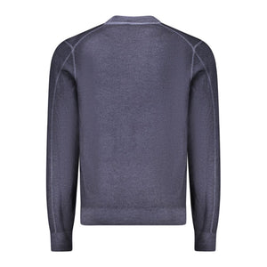 Hugo Boss Blue Wool Sweater