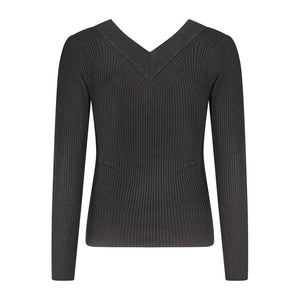Guess Jeans Black Viscosa Women Sweater