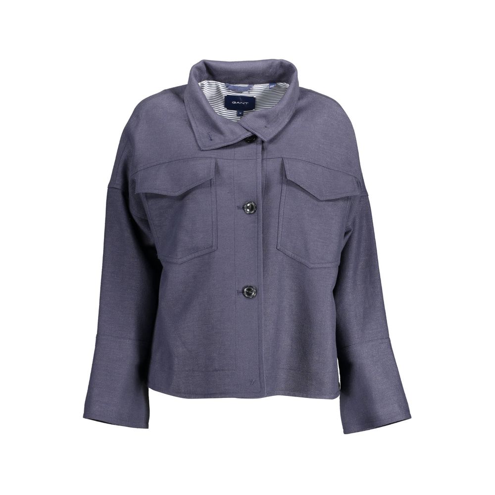 Gant Blu Viscosa Women Jacket