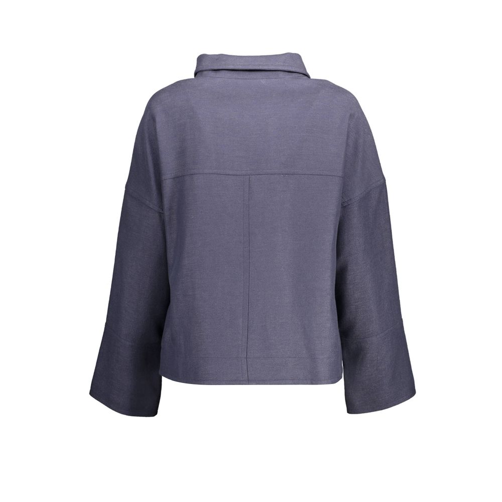Gant Blu Viscosa Women Jacket