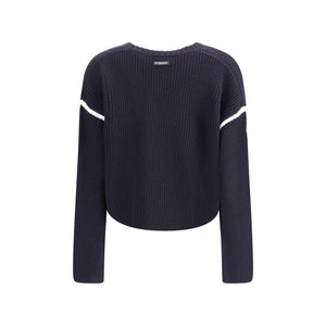 PINKO Blue Wool Sweatshirt