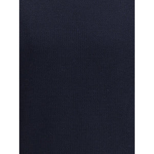 Roberto Collina Blue Merino Wool Turtleneck