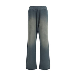 Golden Goose Blue Cotton Casual Pants