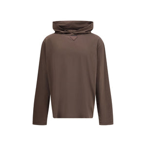 Prada Brown Cotton Sweatshirt