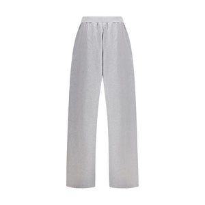 Balenciaga Gray Cotton Joggers (Workout Pants)
